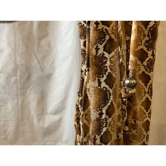 Jessica Simpson Animal Print Sleeveless Dress, Small, 100% Polyester, Lined - Picture 9 of 11